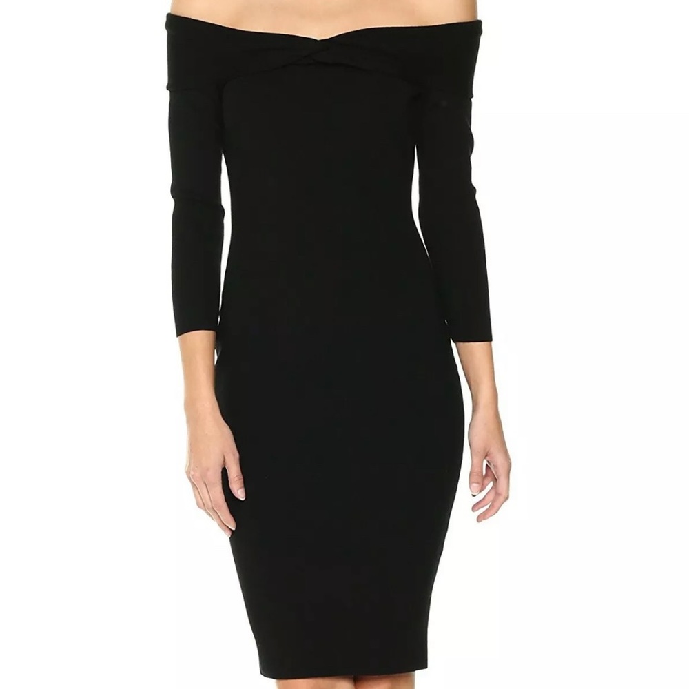 Milly a twist off the shoulder dress, size S